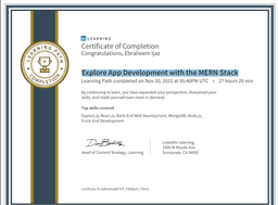 Explore App Development with the MERN Stack